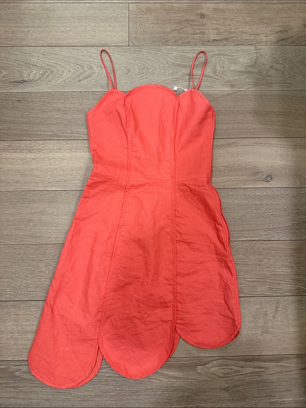 Azulu columbia coral mini dress NWT